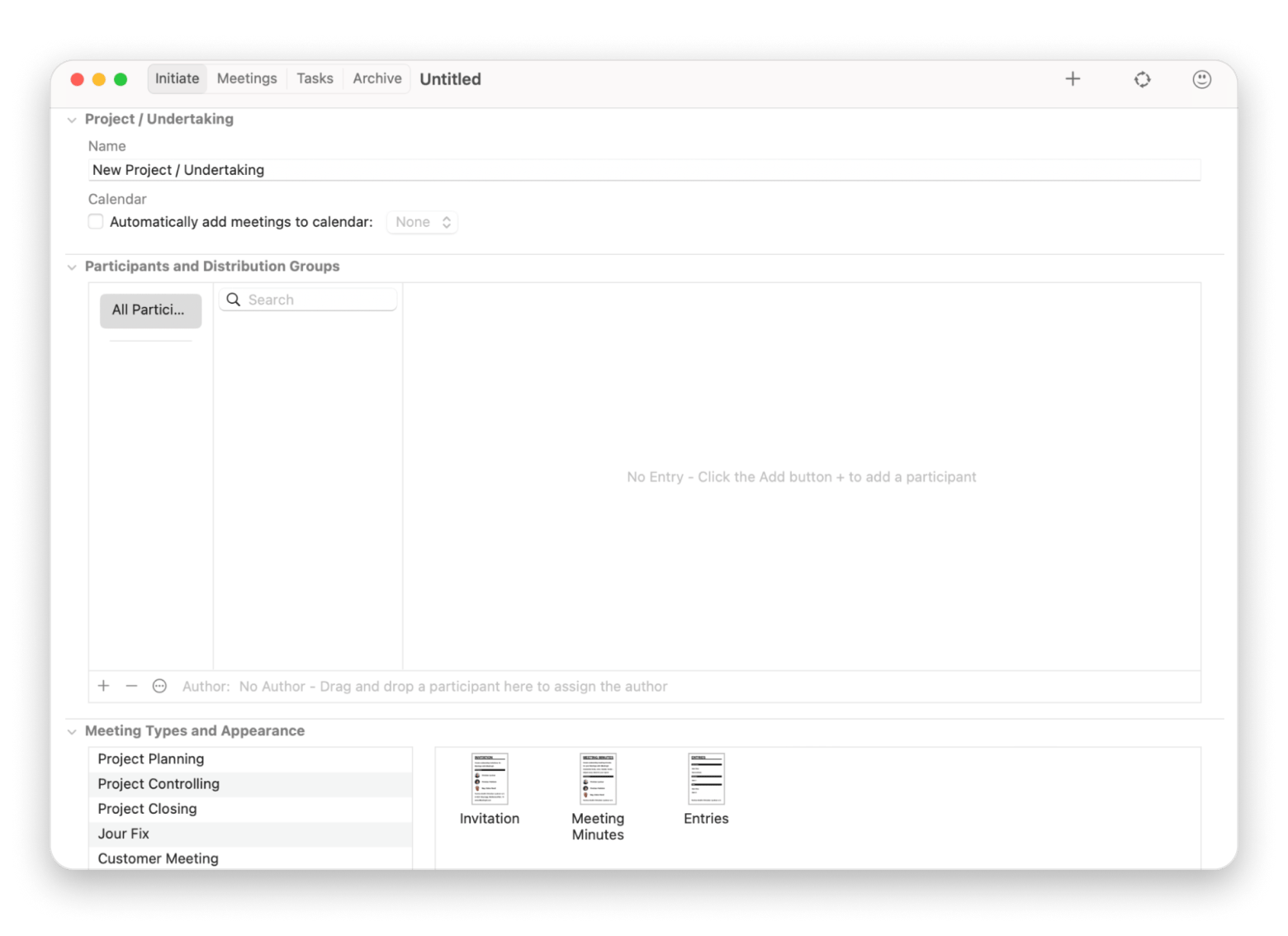 Plan and organize in iMeetingX, available in Setapp Plan and organize in iMeetingX, available in Setapp