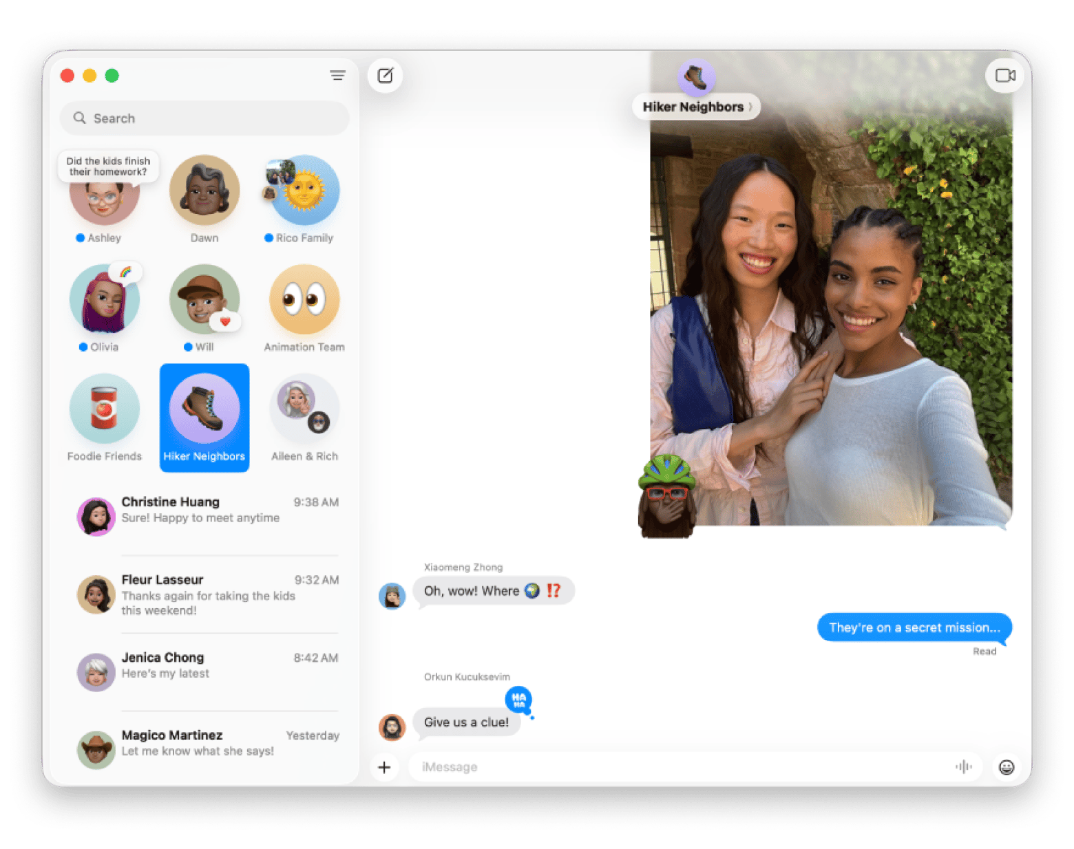 Chat in iMessage