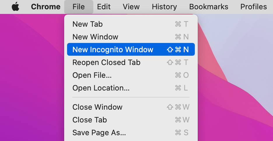 incognito mac