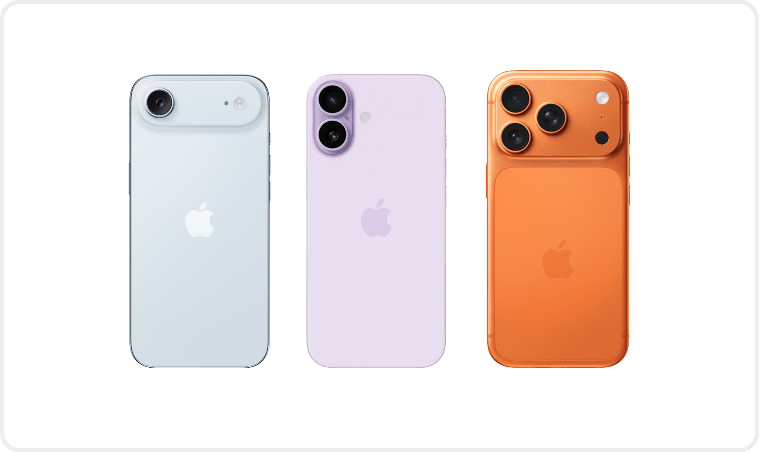 All iPhone 17 models