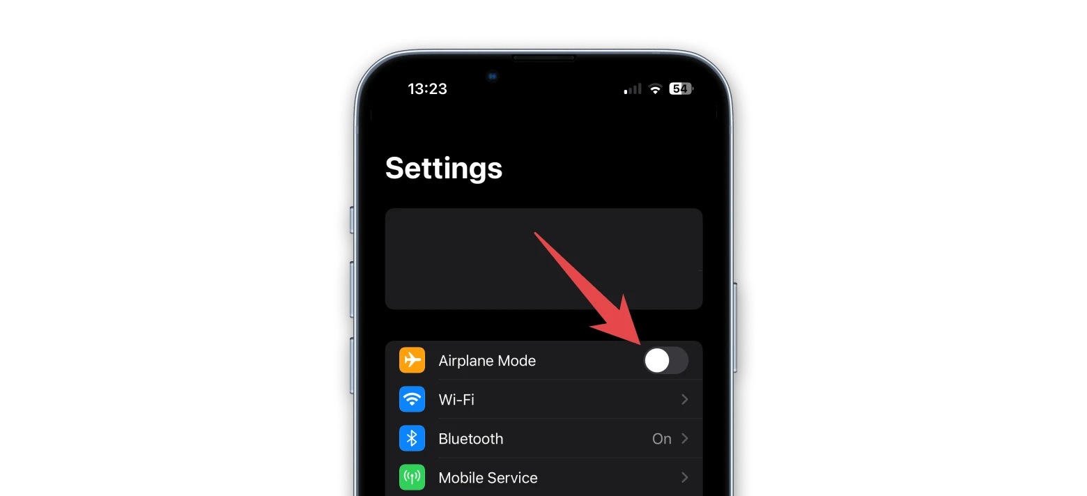 iphone settings