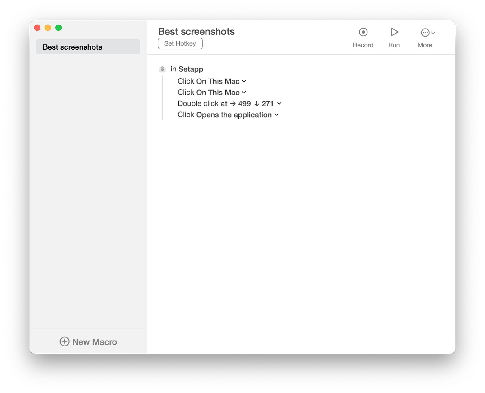 set your own shortcut key combinations