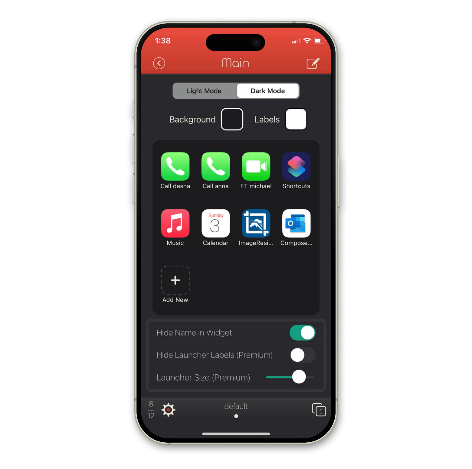 launcher interface app