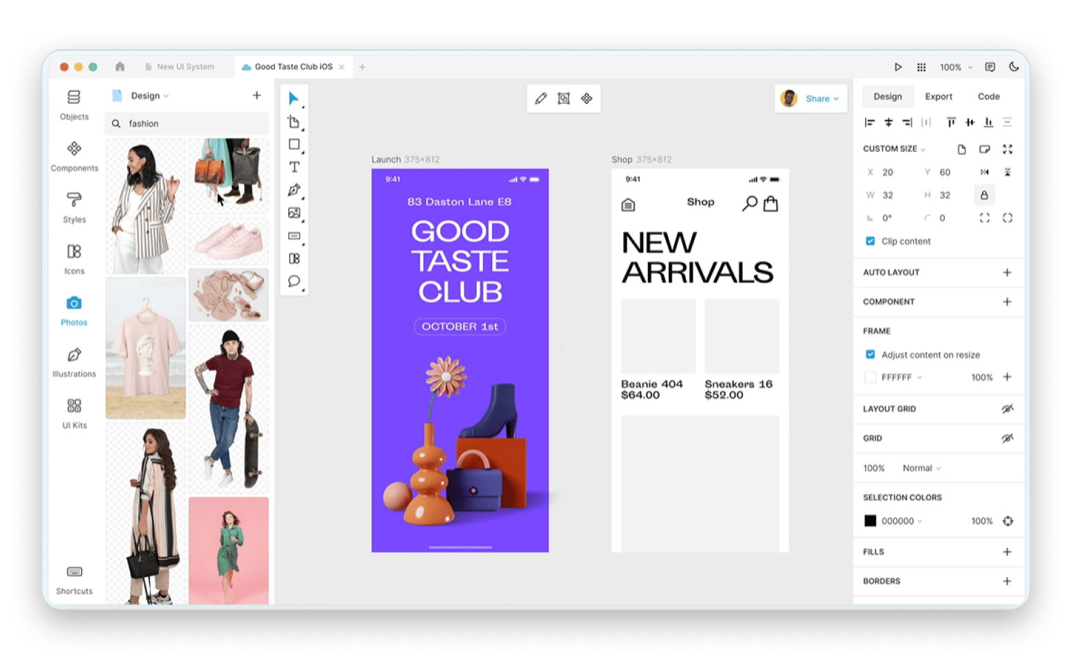 The Lunacy app interface 