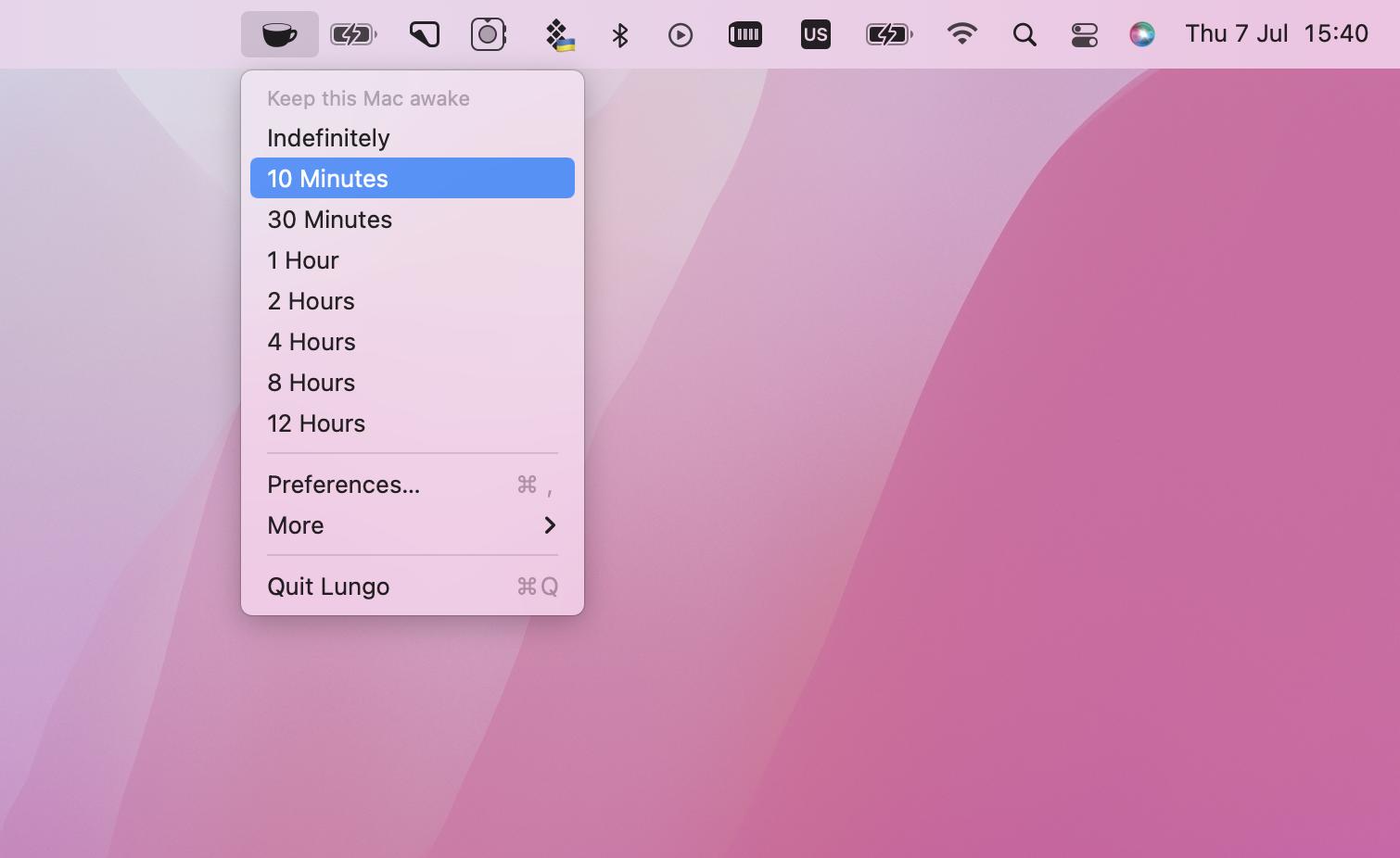 Schedule your Mac to lock