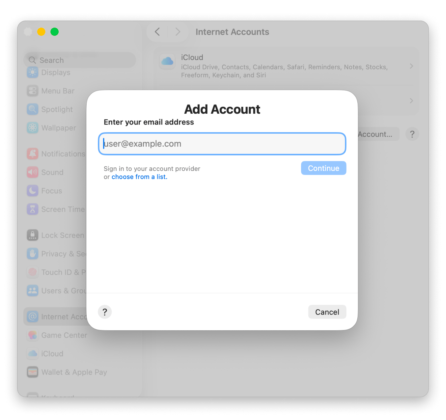 Mac add iCloud mail to Apple mail Mac add iCloud mail to Apple mail