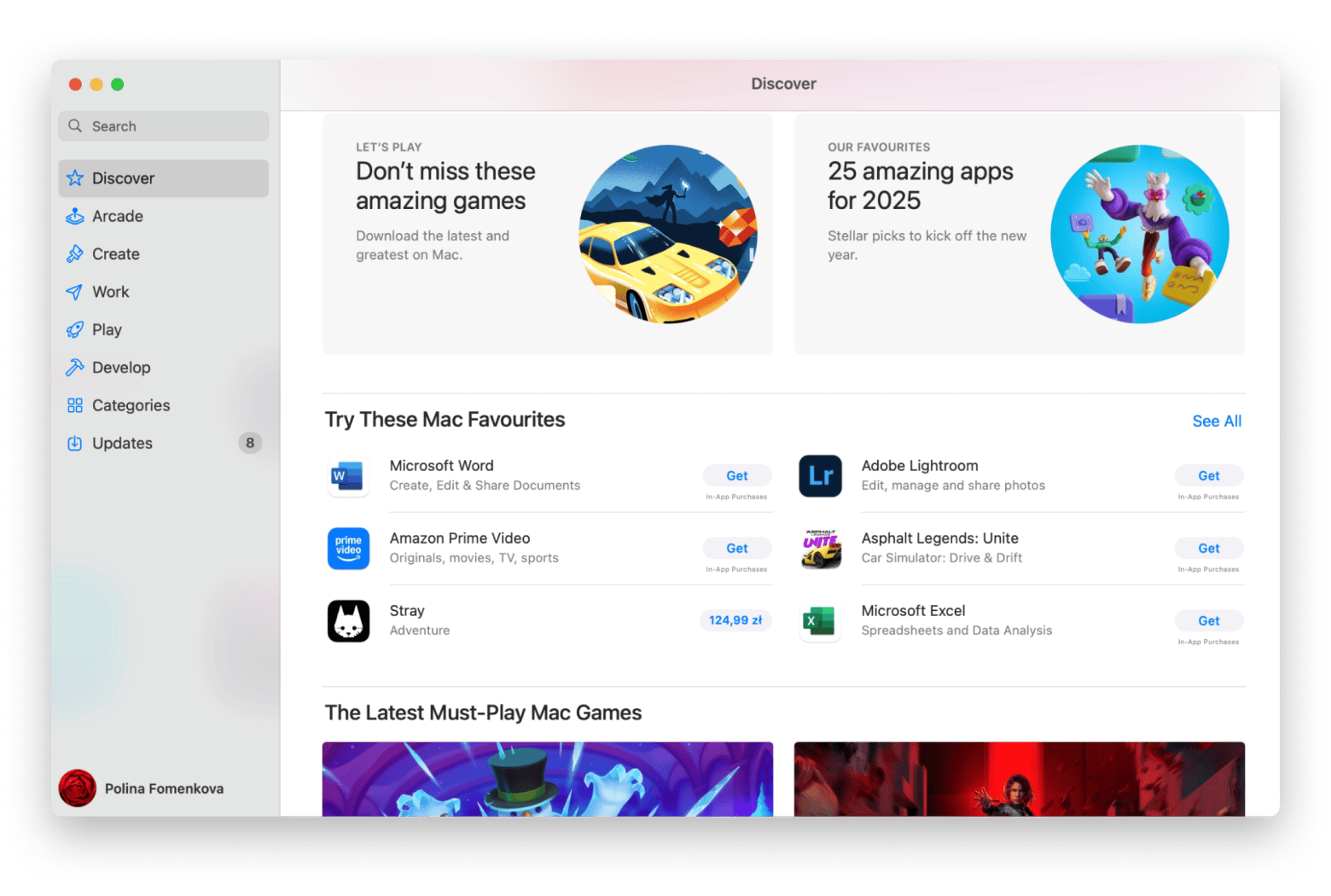 Apple App Store on Mac