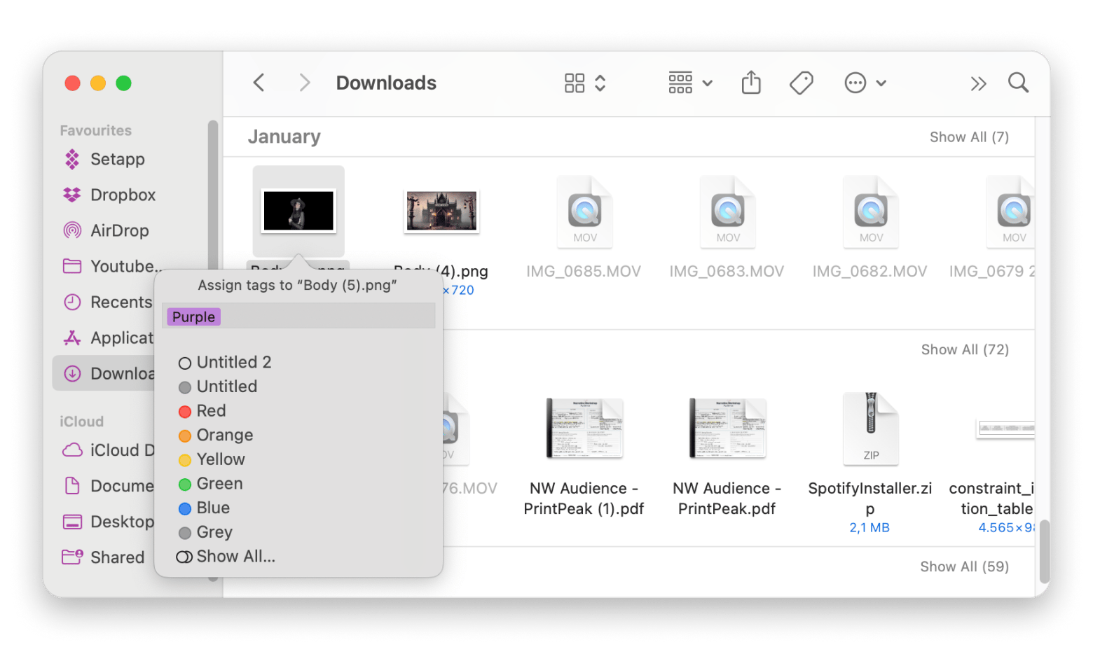 Mac folder tag Mac folder tag