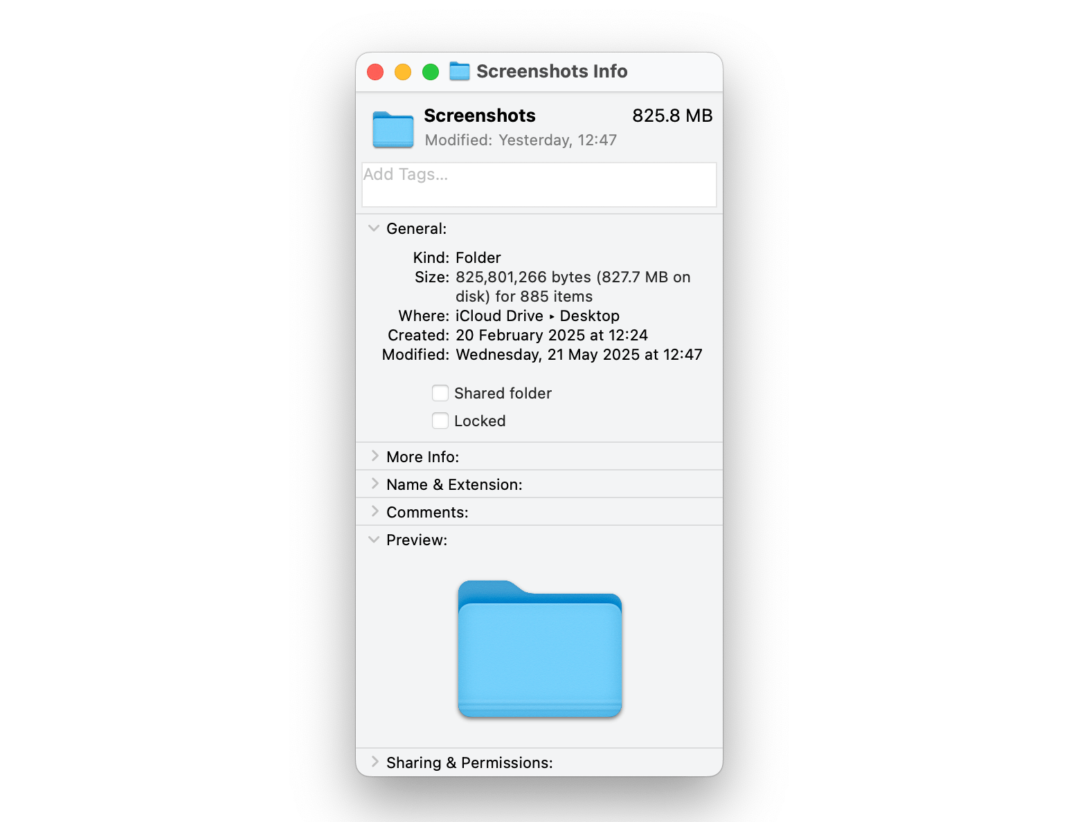 Mac locked folder