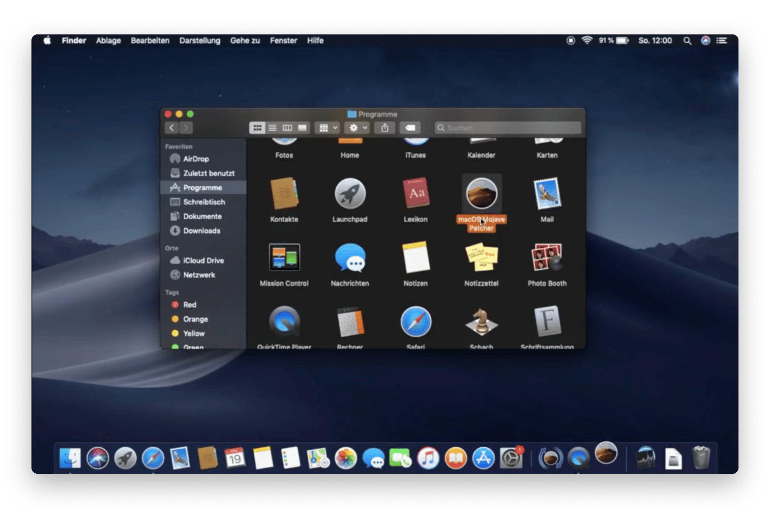 mac os mojave 