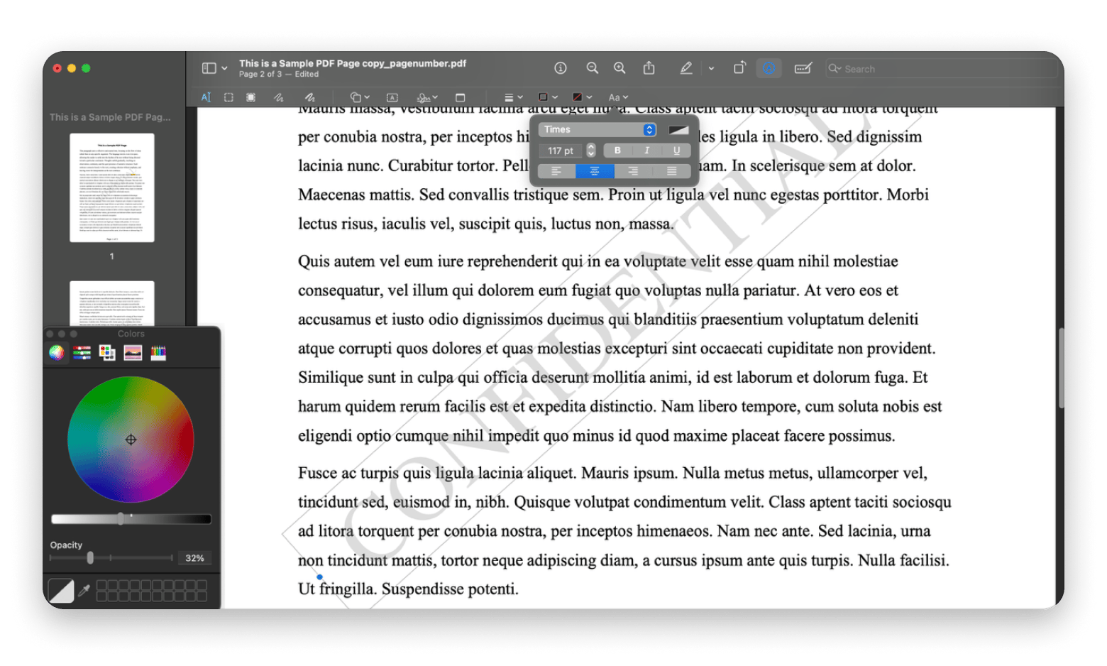 Adding a PDF watermark using Mac’s Preview Adding a PDF watermark using Mac’s Preview