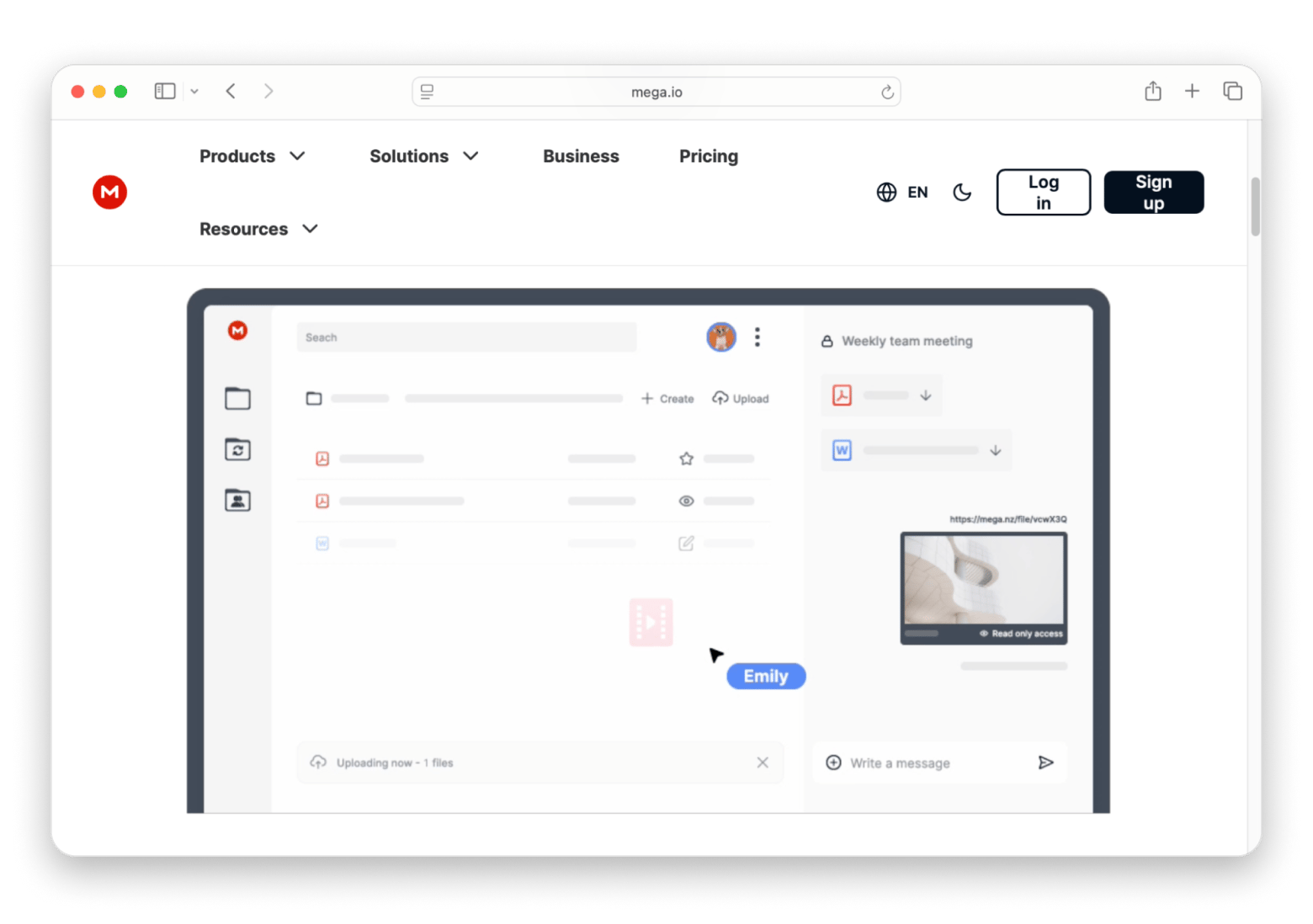 Mega website