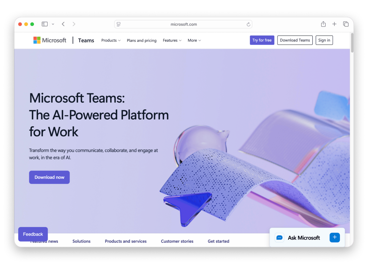 Microsoft teams website Microsoft teams website