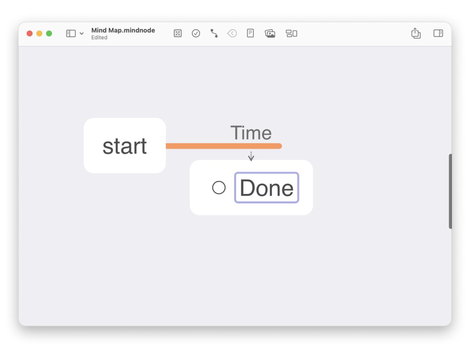 MindNode mind map for Mac