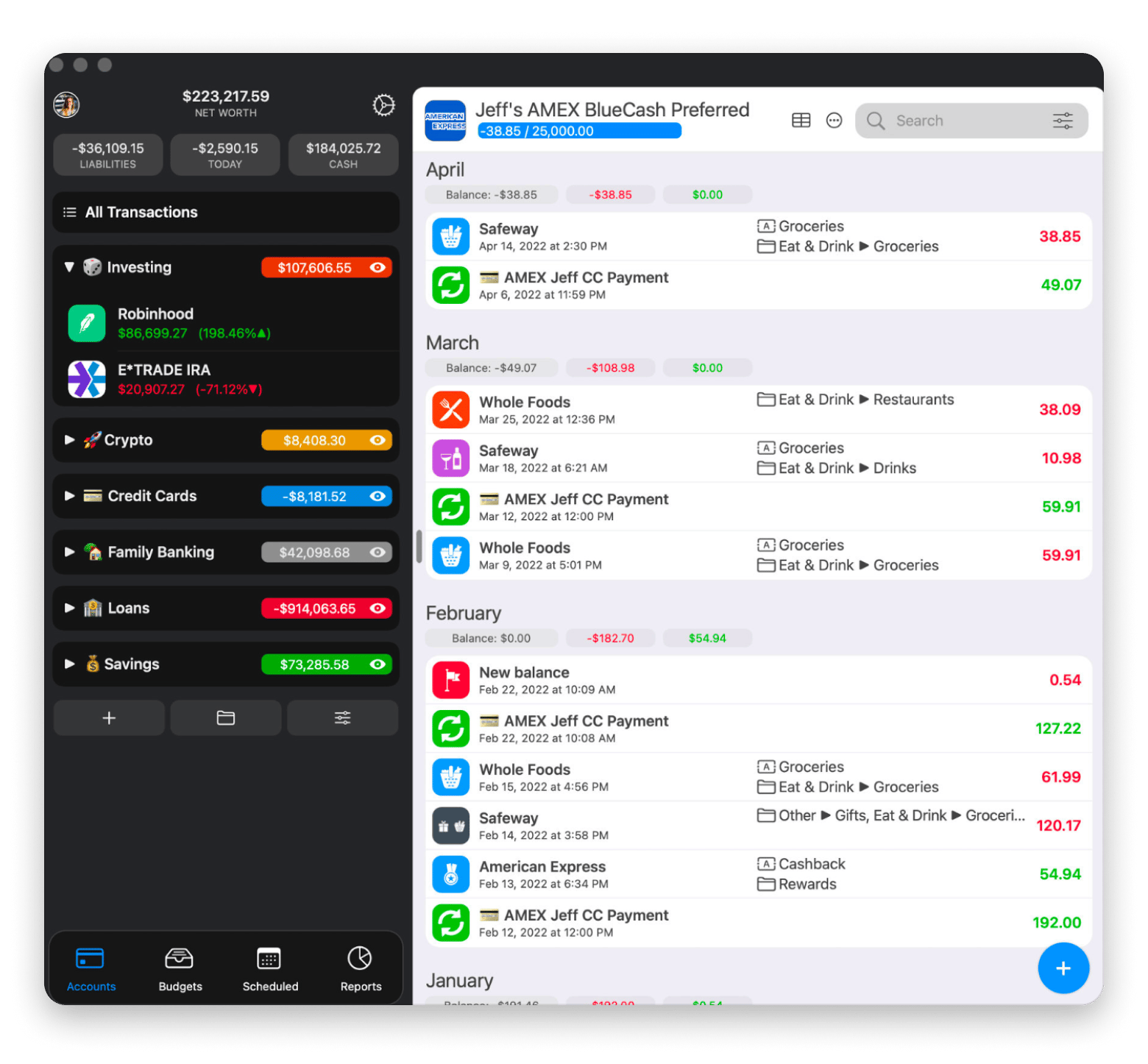 MoneyWiz is a budgeting app for travelers