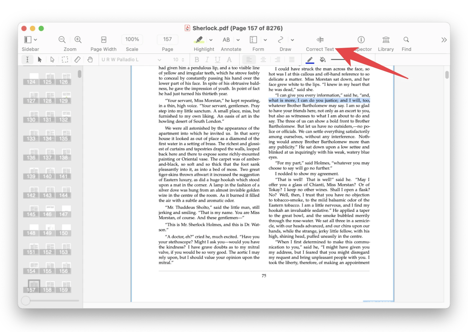 nitro pdf pro editing text