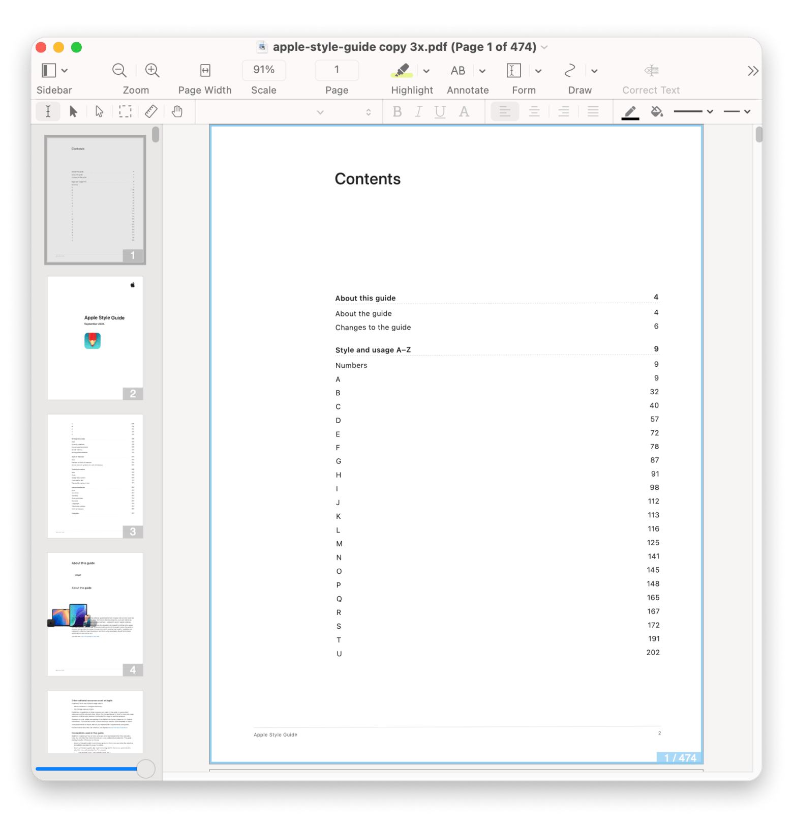 The interface of Nitro PDF Pro, a PDF editing app that is available on Setapp