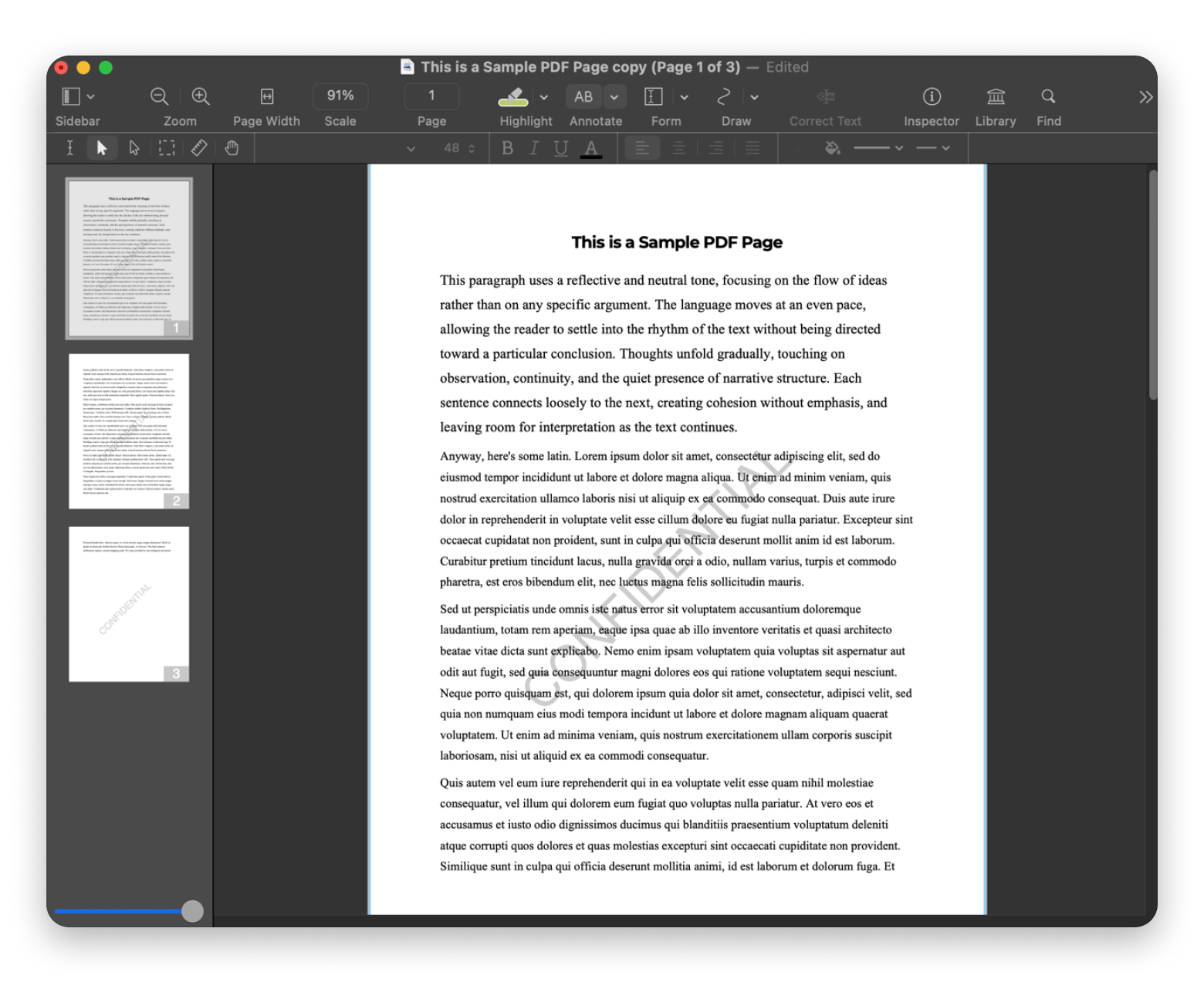 The watermark process on Nitro PDF Pro, a PDF editing app that is available on Setapp. The watermark process on Nitro PDF Pro, a PDF editing app that is available on Setapp.