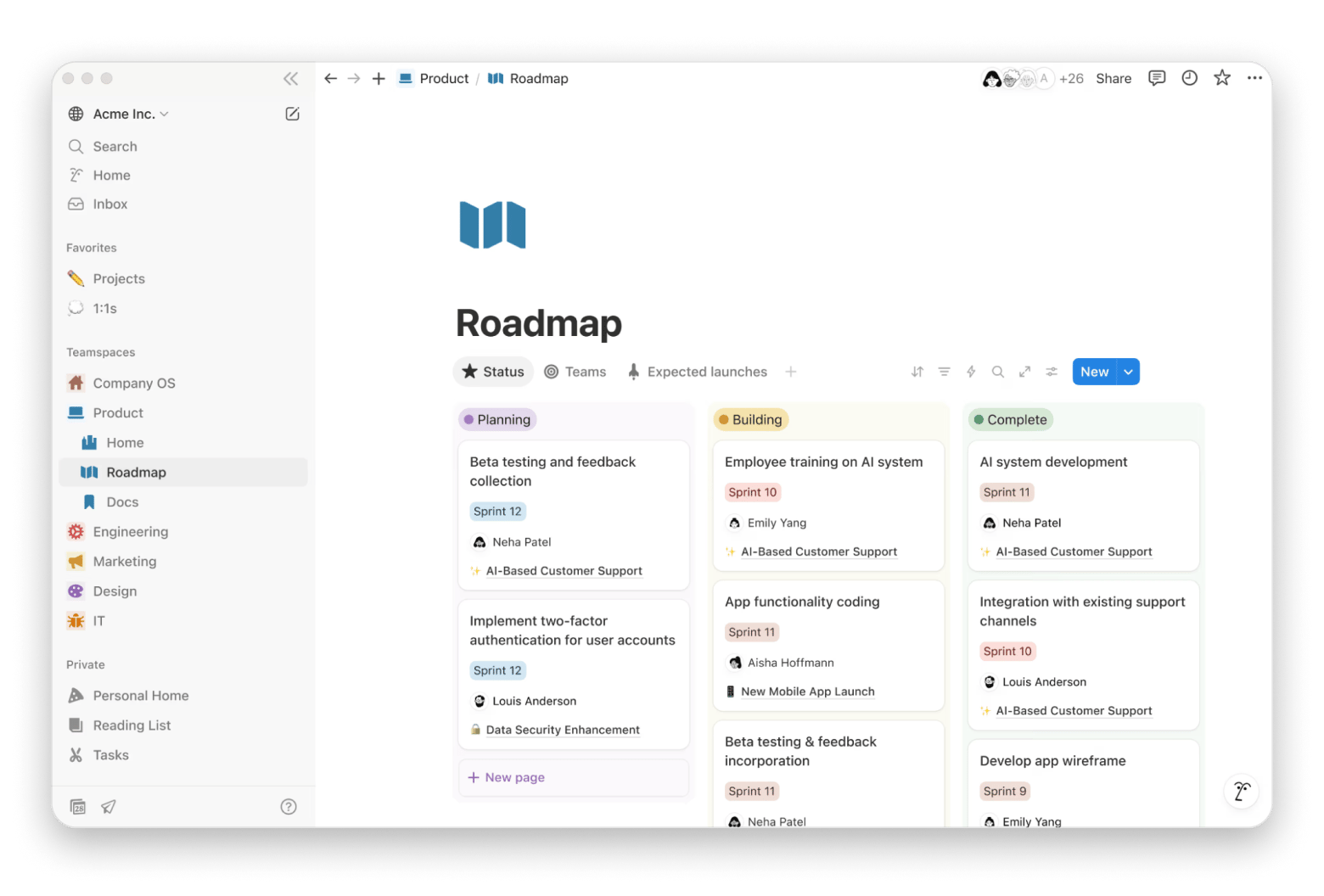 Notion creates minimalist all-in-one workspaces