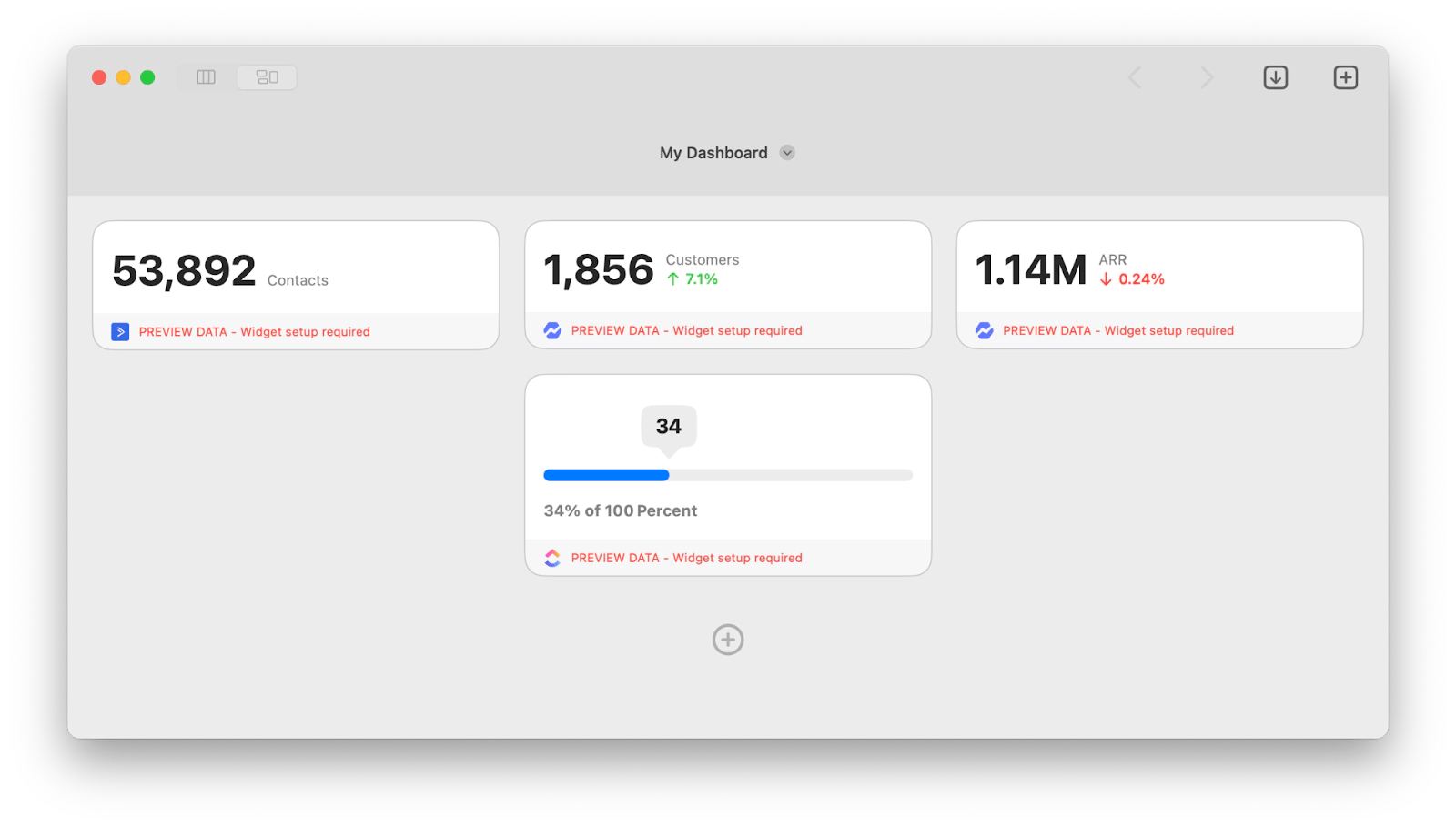 Numerics business goals tracker