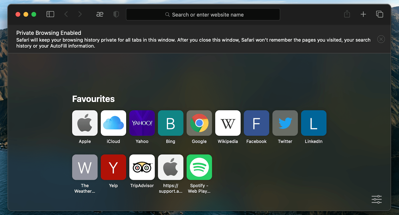 open Spotify web player