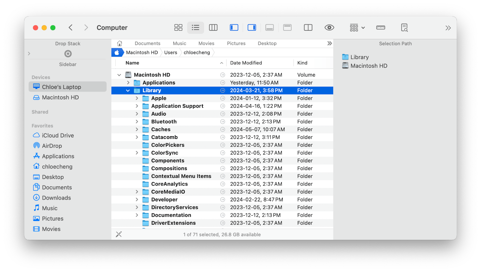 path finder interface