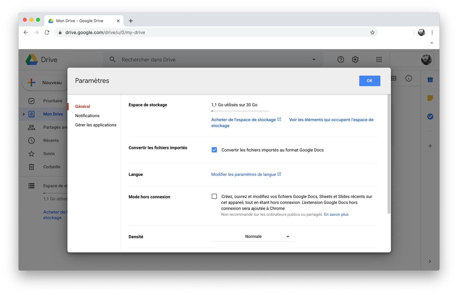 Convertir un fichier PDF au format Word avec Google Docs