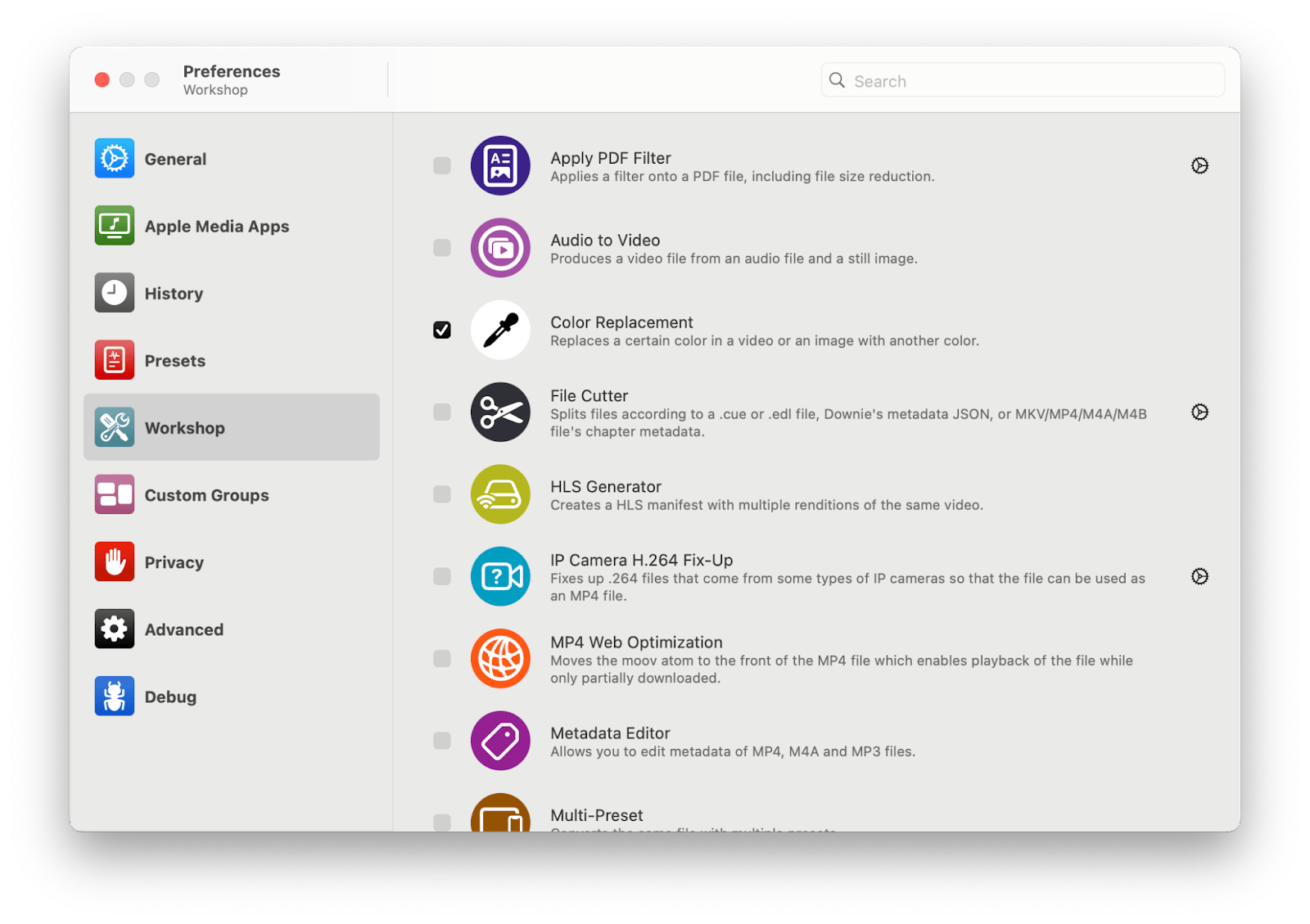 permute convert and adjust video