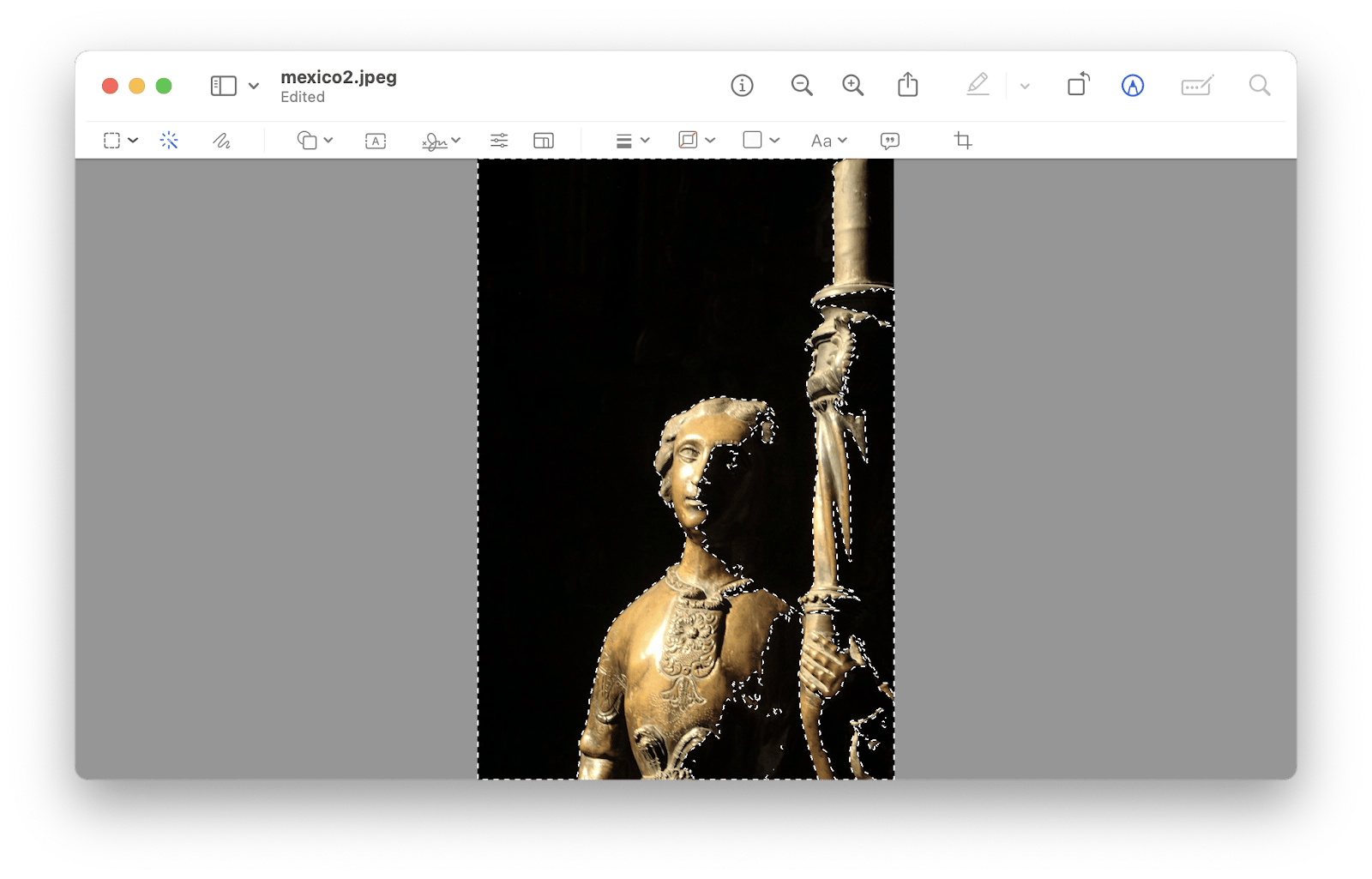 remove background from images in Preview app