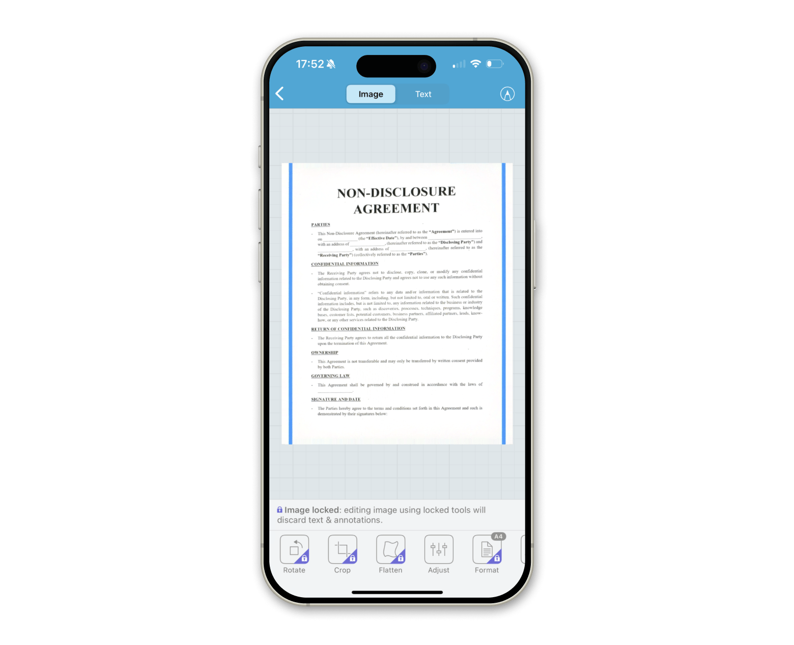 prizmo documents scanning app