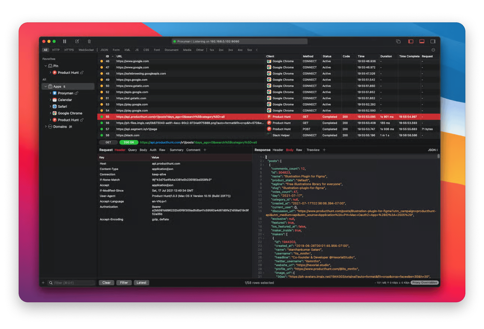 proxyman app for developers