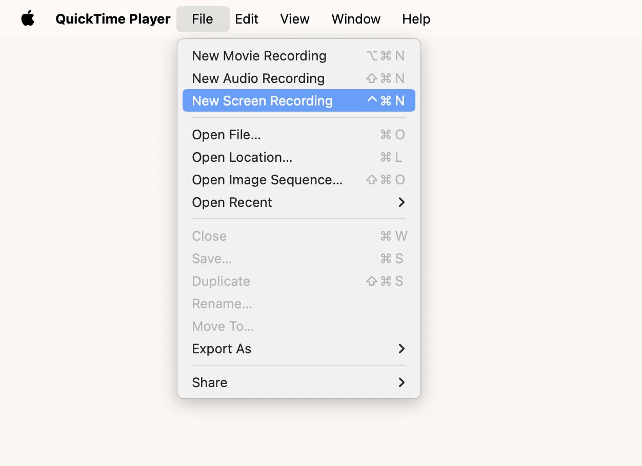 record a partial screen with QuickTime Player