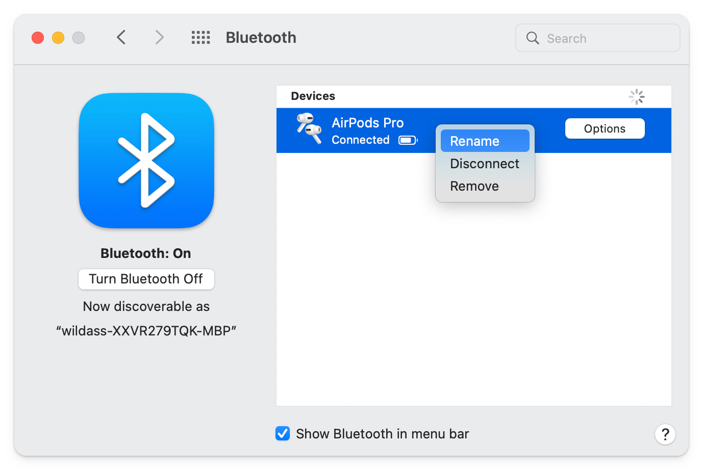 AirPods Pro  Rename
