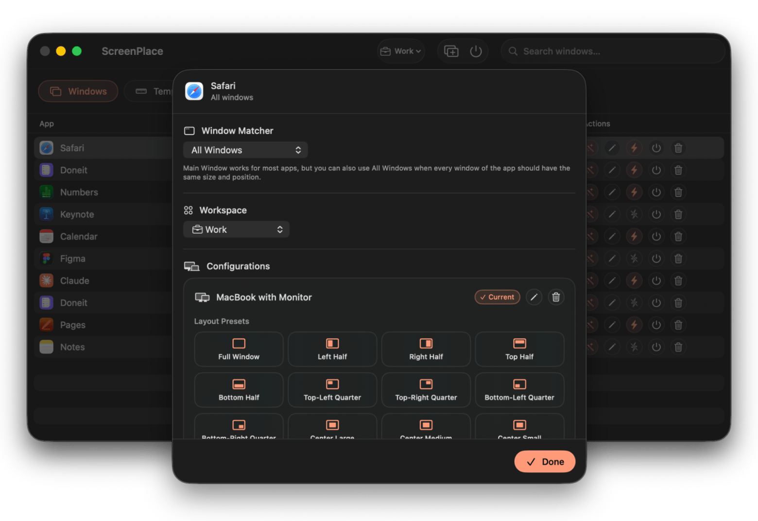 Screenplace app is available on Setapp Marketplace