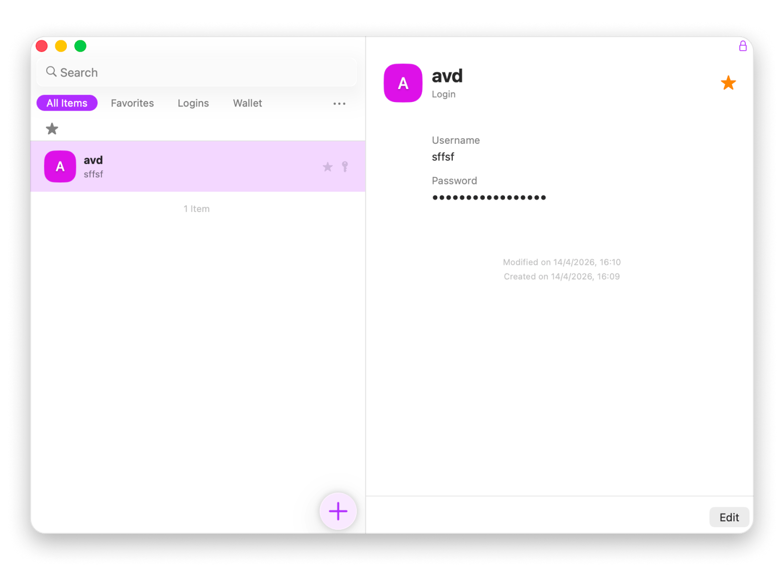 Storing passwords in an encrypted vault with Secrets 4, available on Setapp