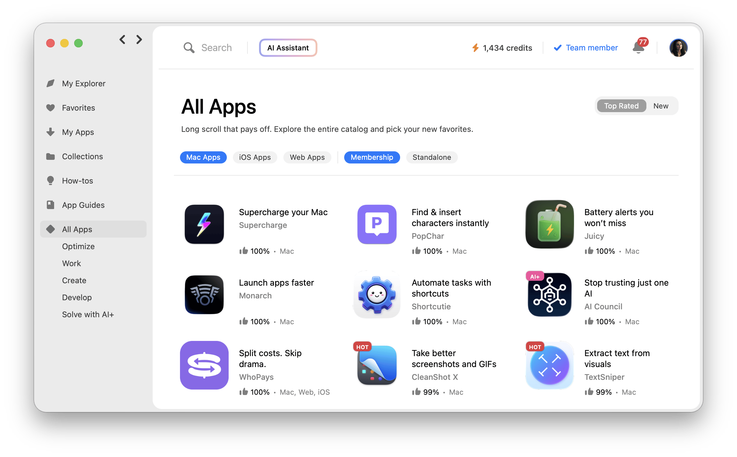 he all apps overview on Setapp, a Mac subscription platform.
