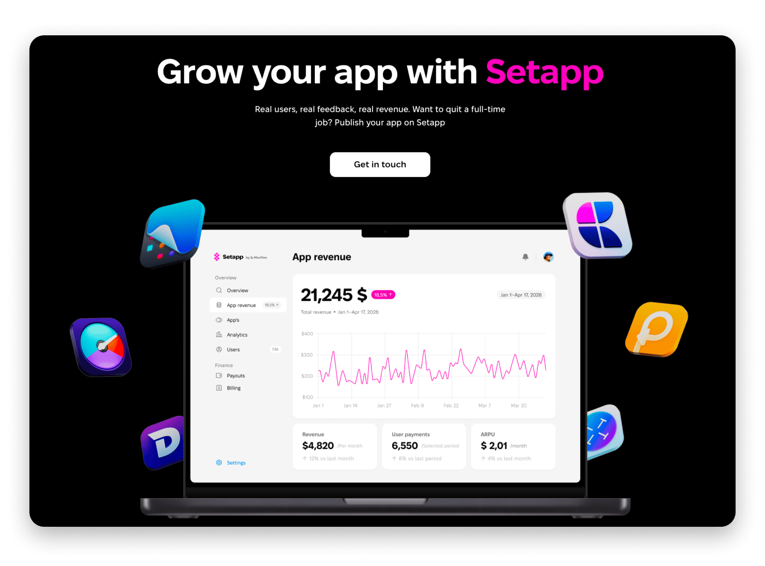 Setapp distribution