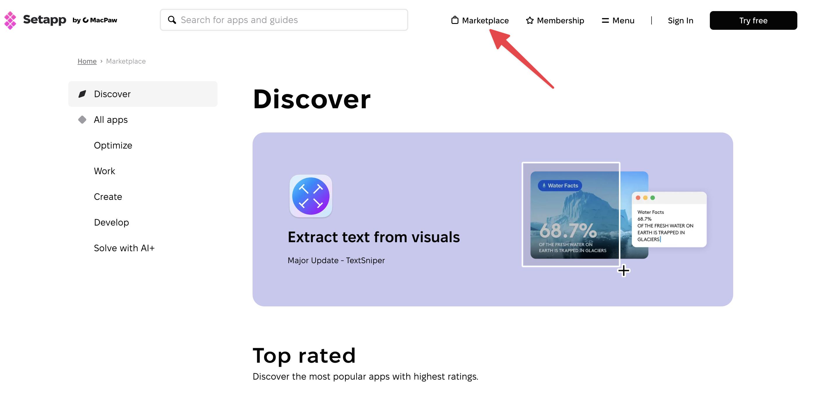 Setapp Marketplace to buy apps individually from Setapp. Setapp Marketplace to buy apps individually from Setapp.