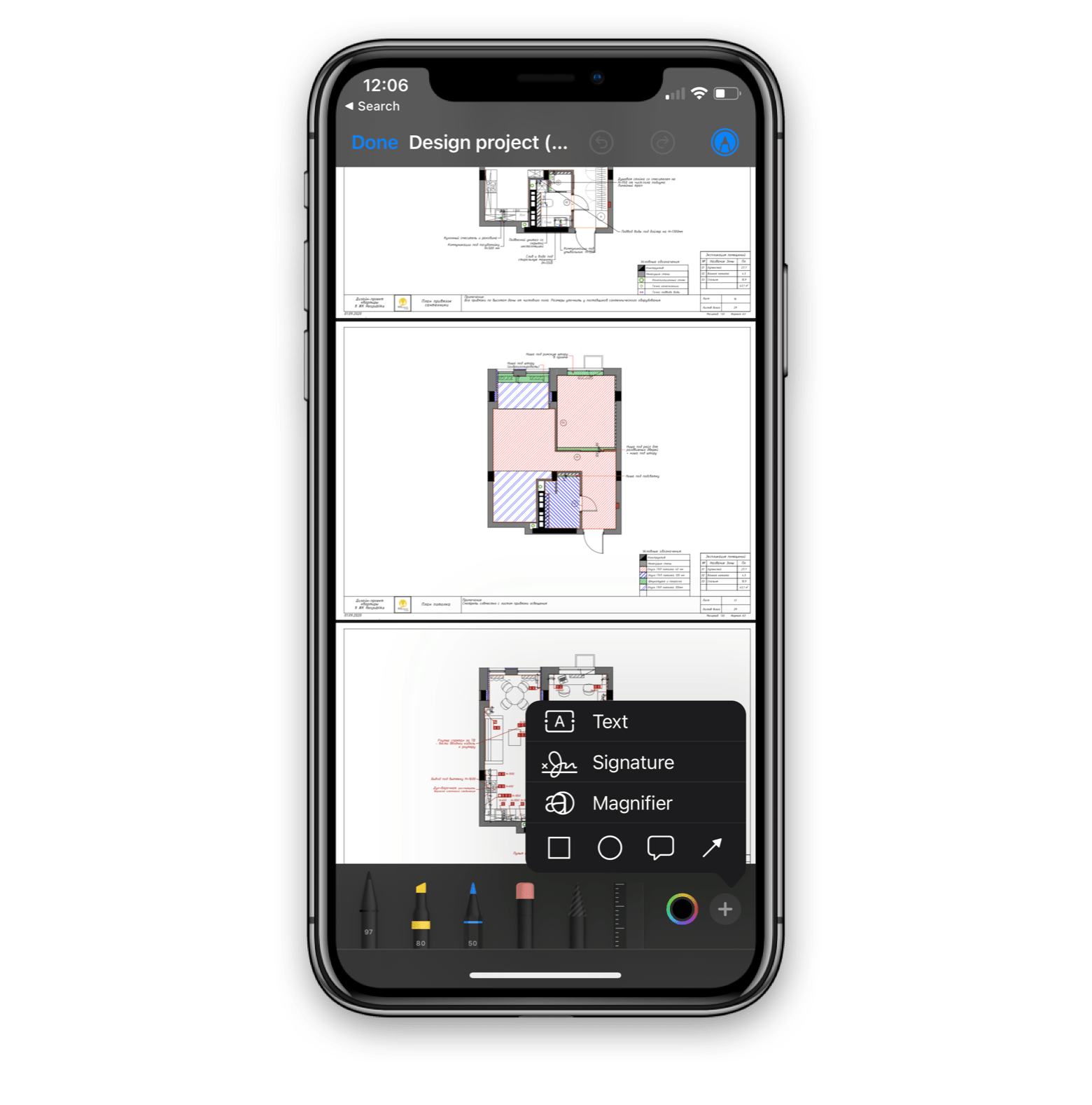 sign a pdf on ios