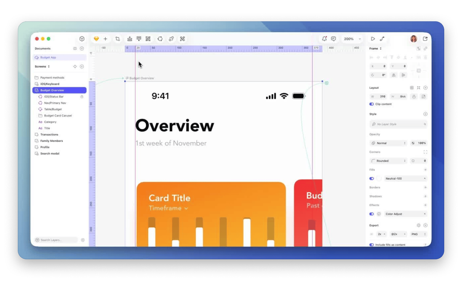 Sketch interface on Mac