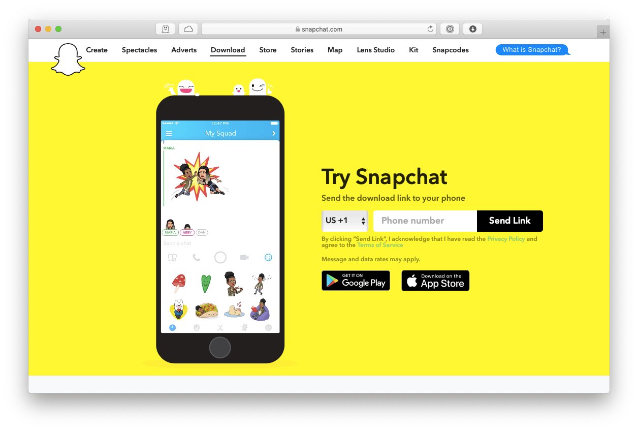 snapchat mac download