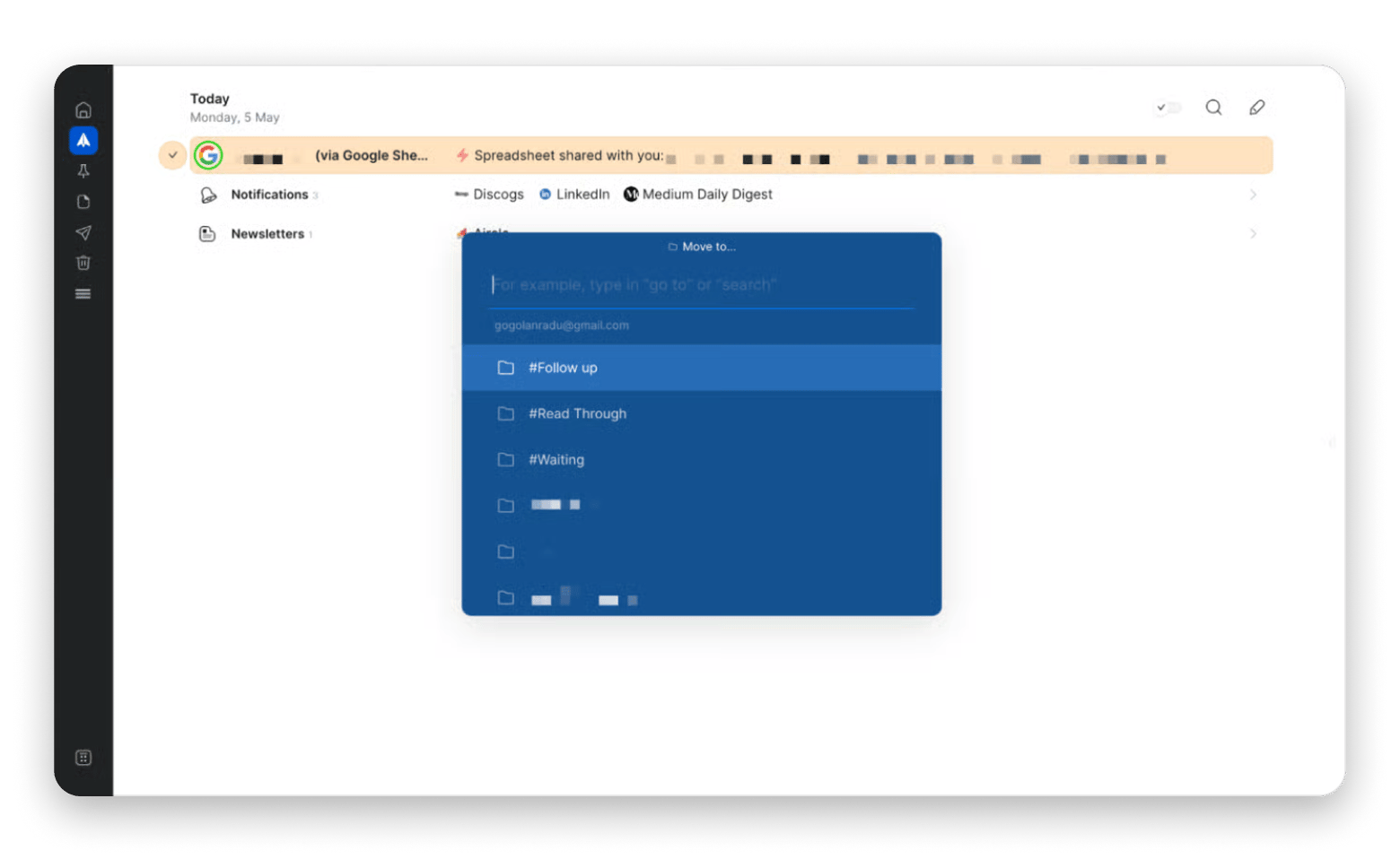 Spark Mail is one of the best productivity apps; it’s available via Setapp.