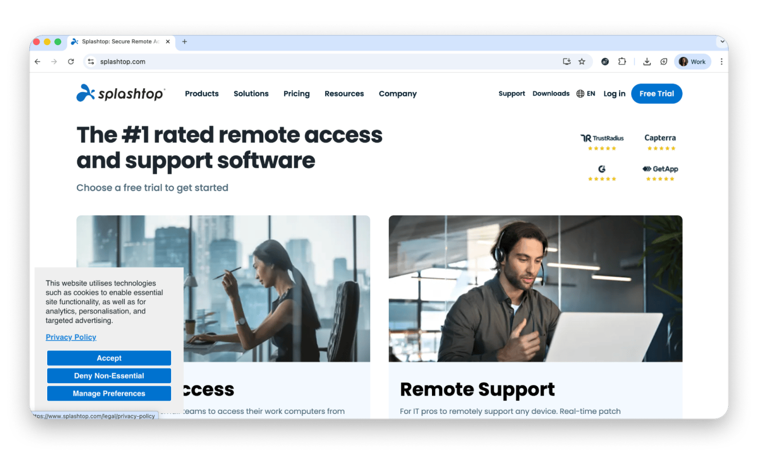 Splashtop website Splashtop website