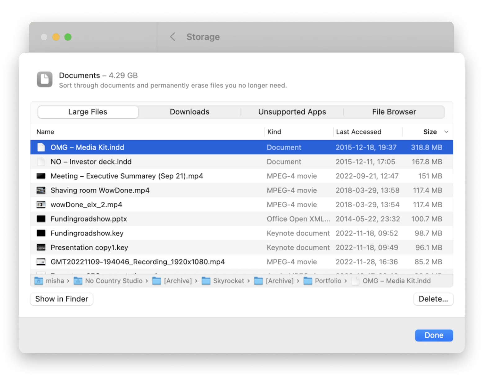 Storage utility