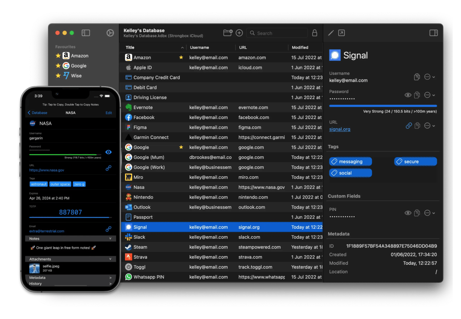 Strongbox is an alternative to 1Password, that is available in Setapp Strongbox is an alternative to 1Password, that is available in Setapp