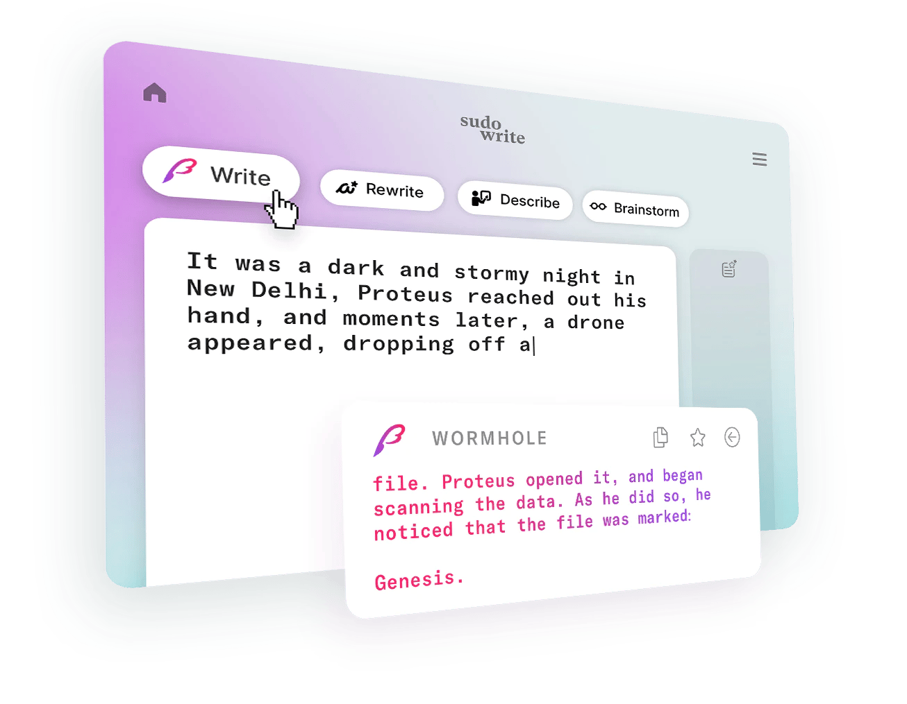 Sudowrite book writing app Sudowrite book writing app