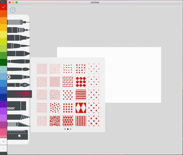 Start  draw a picture - choose your perfect brush and color