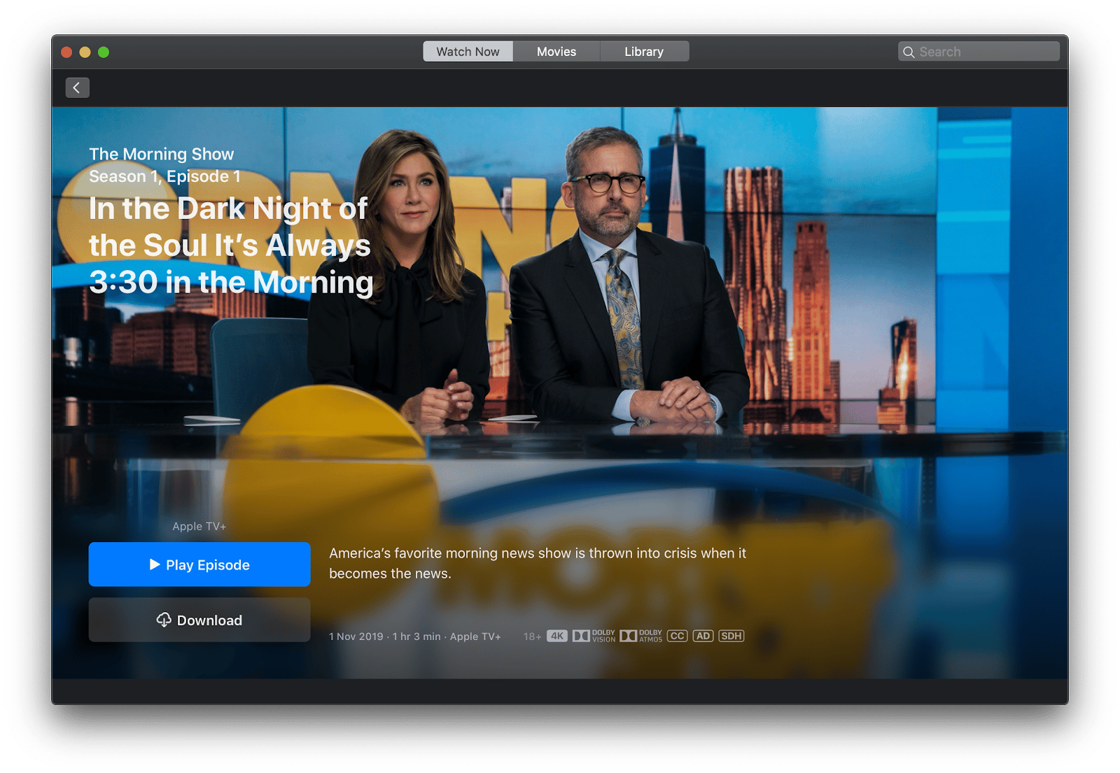 The Morning Show Apple TV Plus