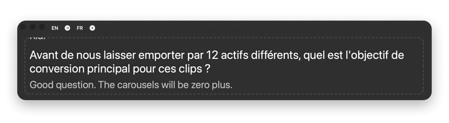 Live captions with Transcrybe, a Mac transcription tool available on Setapp. Live captions with Transcrybe, a Mac transcription tool available on Setapp.