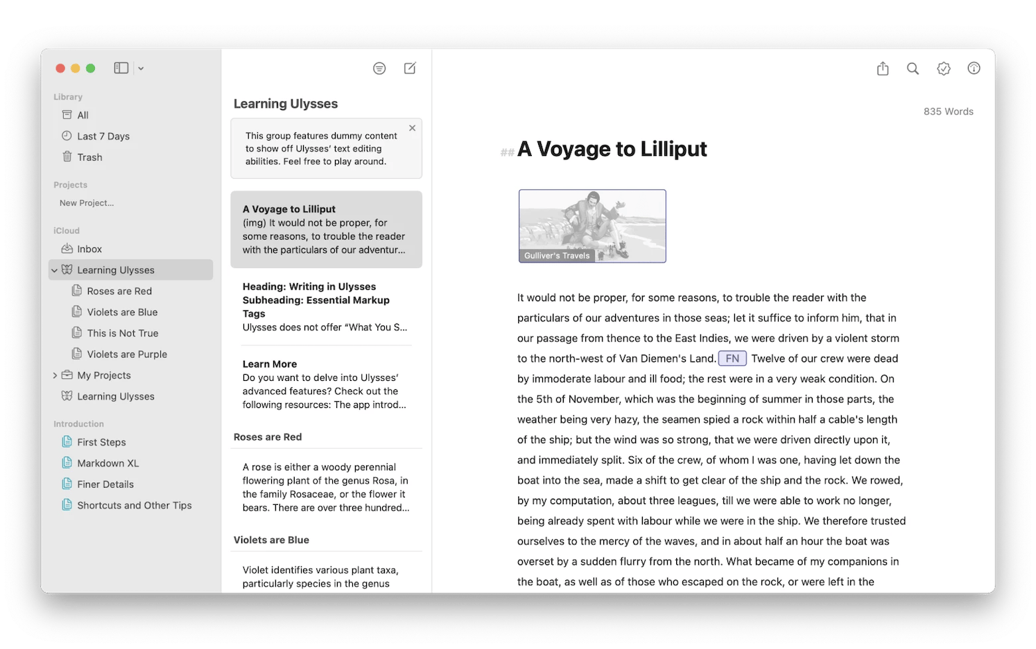 ulysses writing app for mac